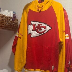 NFL Red and Yellow NFL GRIDIRON NFL  Classic Hoodie